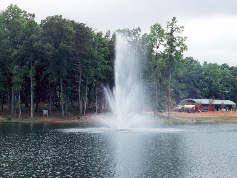 Otterbine Fountain-Glo LED's Light Up Victory Junction Lake