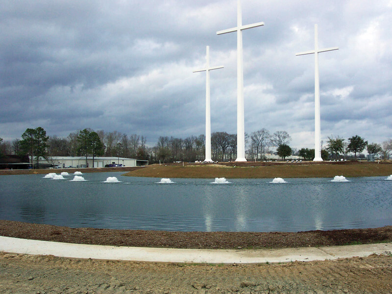 Otterbine's Aerating Fountains at the Bethany World Prayer Center