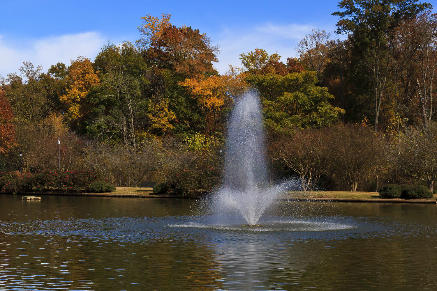 One of Otterbine's Phoenix Aerating Fountains