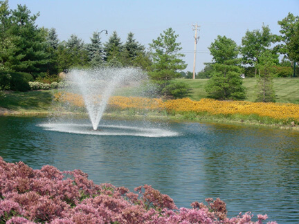 An Energy Efficient Otterbine Aerating Fountain