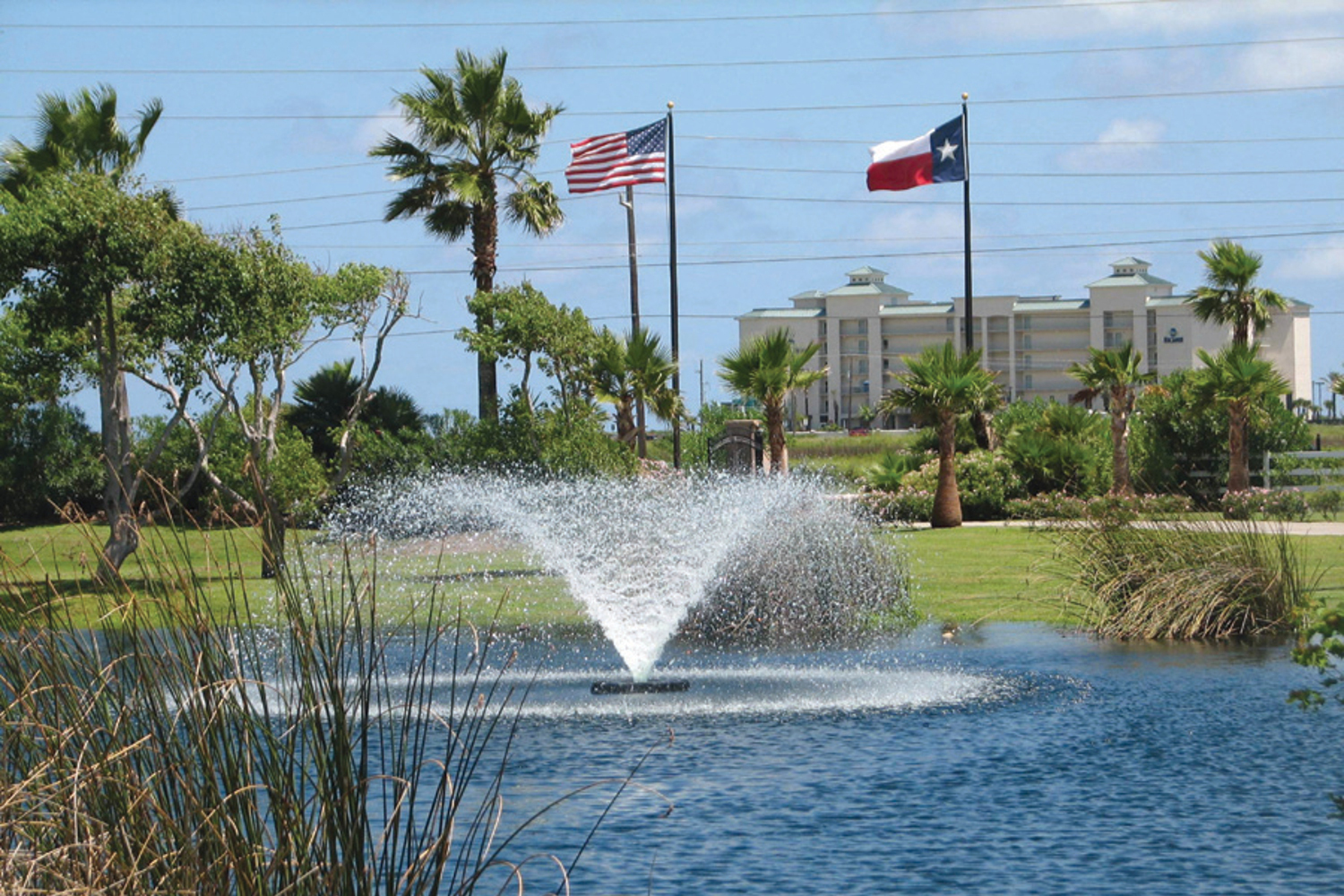 One of Otterbine's Commercial Aerating Fountains